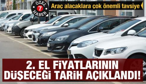 2. el araç fiyatlarının düşeceği tarih açıklandı