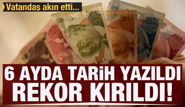 6 ayda tarih yazıldı rekor kırıldı! Vatandaş akın etti