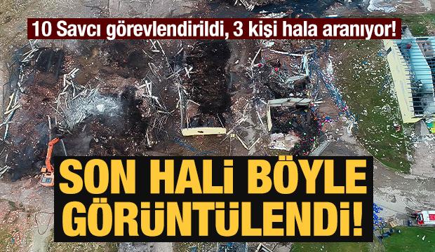 Sakarya'daki patlamanın şiddeti gün yüzüne çıktı!