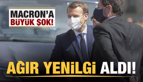 Son dakika: Macron'a büyük şok! Ağır yenilgi aldı