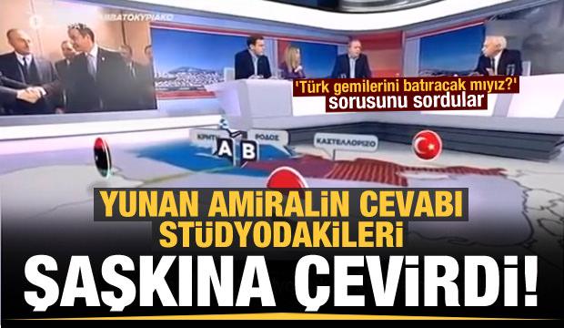 Yunan amiral, "Türk gemileri, Girit'e gelirse batıracak mıyız?" sorusuna cevabı şoke etti