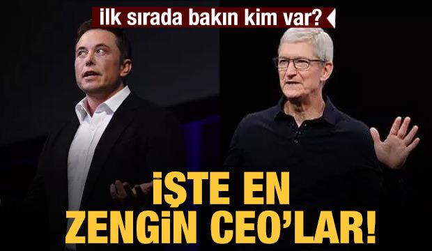 ABD'de 2019'un en çok kazanan CEO'ları belli oldu: Listenin başında bakın kim var...