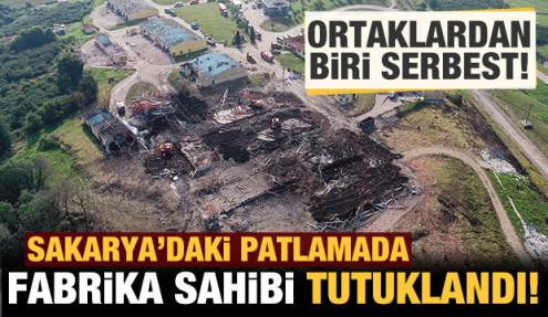 Son dakika: Sakarya'daki havai fişek fabrikasının sahibi tutuklandı!