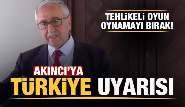 Akinci Ya Turkiye Uyarisi Tehlikeli Oyun Oynamayi Birak Guncel Haberleri