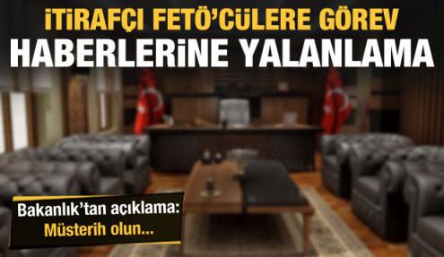 'FETÖ itirafçısı vali ve kaymakamlar görevlerine iade edildi' haberine yalanlama