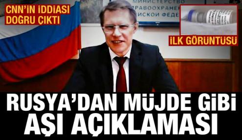 CNN'nin iddiası doğru çıktı! İlk görüntü: Rusya koronavirüs aşısını buldu, Bakan tarih verdi