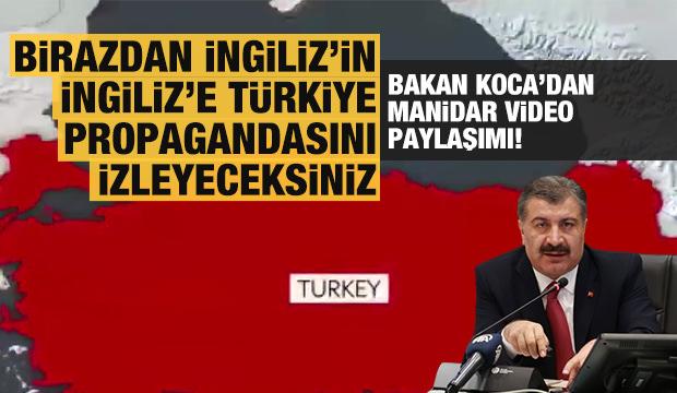 Bakan Koca: Birazdan İngiliz’in İngiliz’e Türkiye propagandasını izleyeceksiniz