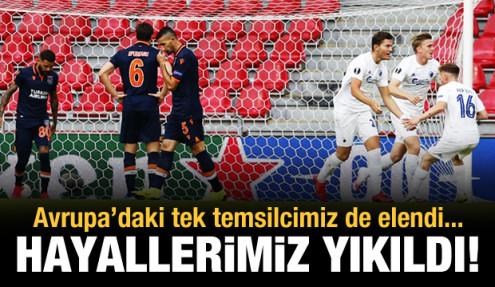 Başakşehir, Avrupa'ya veda etti!