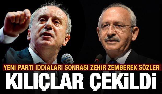 CHP'de kılıçlar çekildi! Muharrem İnce'den zehir zemberek sözler