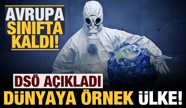 DSÖ koronavirüste dünyaya örnek olan ülkeyi paylaştı!