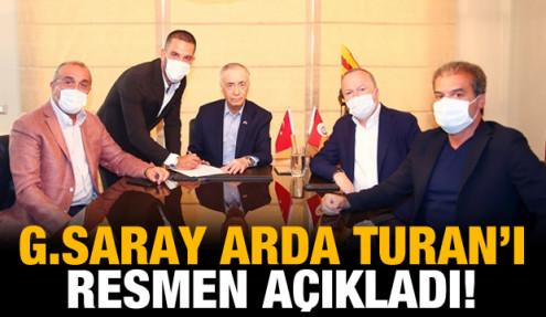 Galatasaray, Arda Turan'ı resmen açıkladı