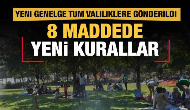 İçişleri Bakanlığı'ndan 81 ile yeni genelge