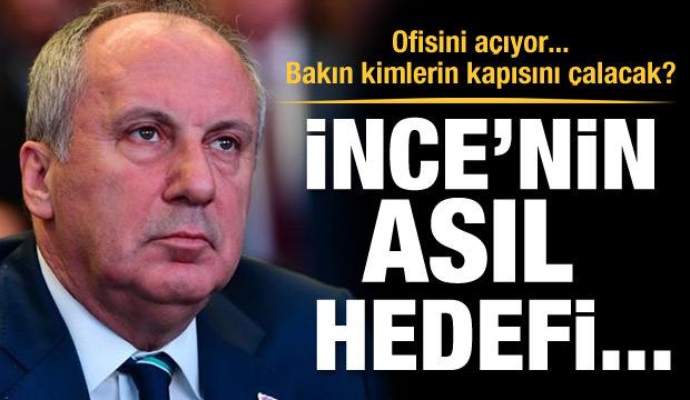 İnce'nin parti mesaisi başladı