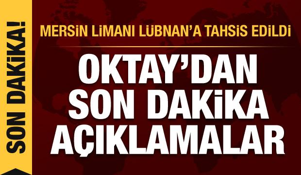 Türkiye'den son dakika kararı! Lübnan'a tahsis edildi