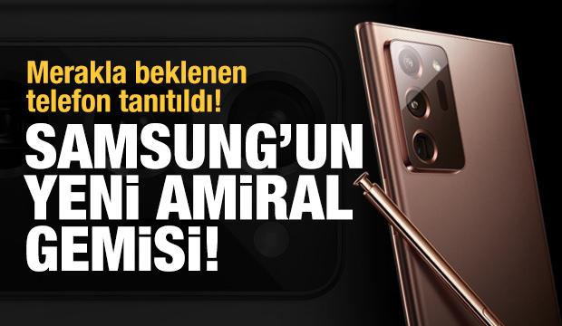 Samsung’un yeni amiral gemisi 'Note 20' tanıtıldı! İşte özellikleri...