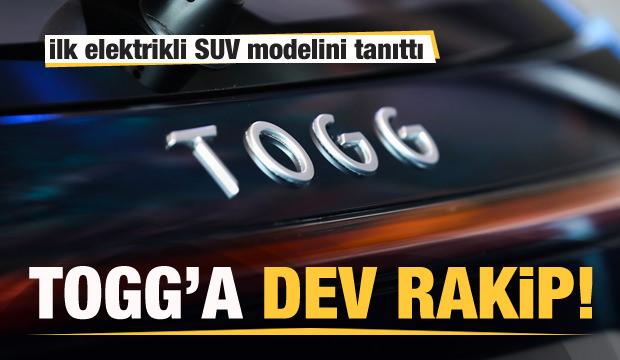 TOGG'a dev rakip! İlk elektrikli SUV modelini tanıttı