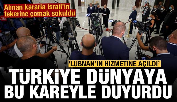 Turkiye Den Israil In Tekerine Comak Sokacak Karar Mersin Limani Lubnan In Hizmetine Acildi Dunya Haberleri