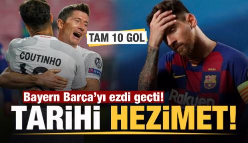 Barcelona hezimete uğradı! Tam 10 gol