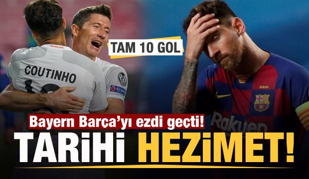 Barcelona hezimete uğradı! Tam 10 gol