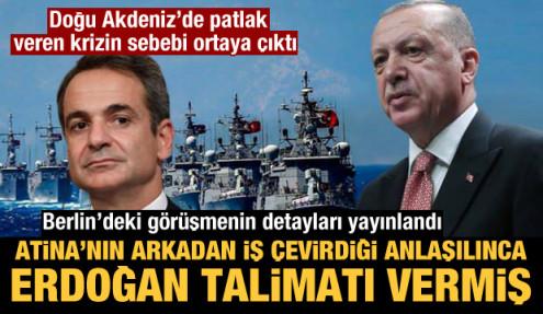 Doğu Akdeniz'de patlak veren krizin sebebi ortaya çıktı! Erdoğan duyar duymaz talimatı vermiş