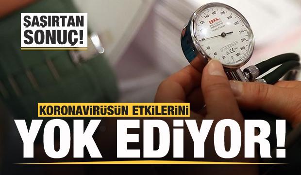 Şaşırtan sonuç! Koronavirüsün etkilerini yok ediyor!