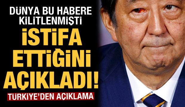 japonya basbakani shinzo abe hastaligi