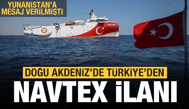 Son dakika Türkiye Doğu Akdeniz'de Navtex ilan etti GÜNCEL Haberleri
