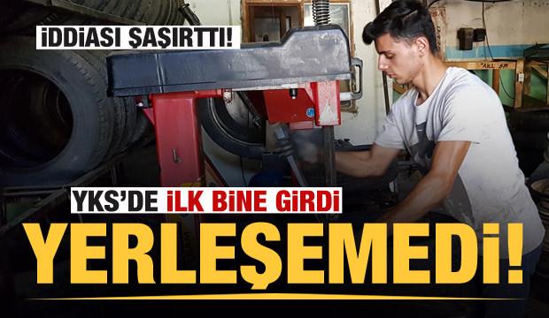 YKS'de ilk bine girdi, üniversiteye yerleşemedi