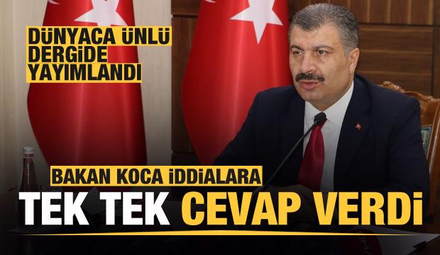 Bakan Koca iddialara tek tek cevap verdi