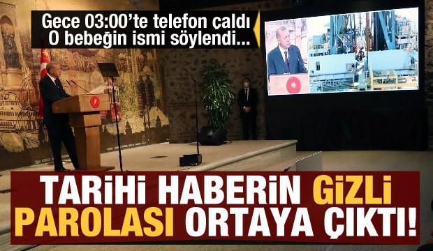 Bakan Yardımcısı'nın bebeğinin ismi Fatih sondaj gemisi gaz bulduğunda söylenen parola oldu