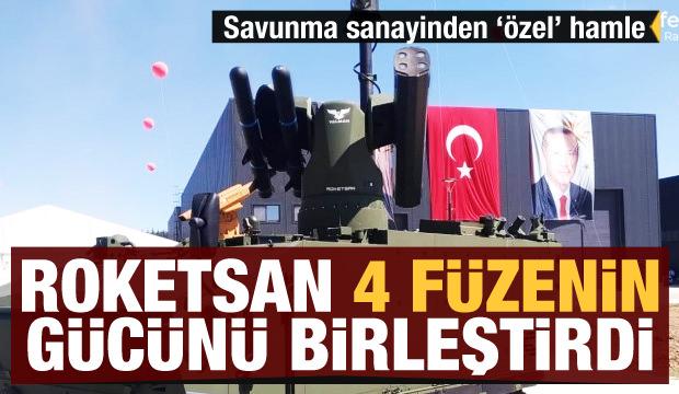 Roketsan 4 füzenin gücünü birleştirdi! Savunma sanayinden 'özel' hamle