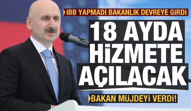 Bakan Karaismailoğlu: Metro hattı 18 ayda hizmete açılacak