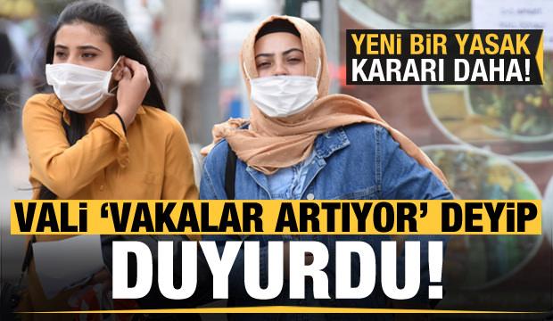 Vali 'vakalar artıyor' deyip açıkladı! 65 yaş üstünün o saatlerde sokağa çıkması yasaklandı