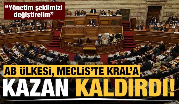 AB ülkesi, Meclis'te Kral'a kazan kaldırdı: Yönetim şeklimizi değiştirelim