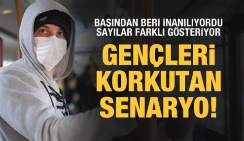 Gençlerin koronavirüsü ağır geçirme riski artıyor