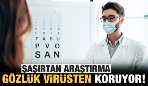 Şaşırtan koronavirüs araştırması: Gözlük koronavirüsten koruyor