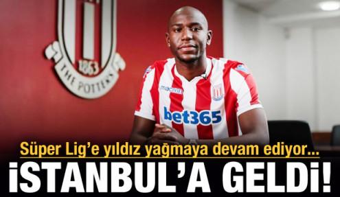 Trabzonspor'un yeni golcüsü İstanbul'a geldi!