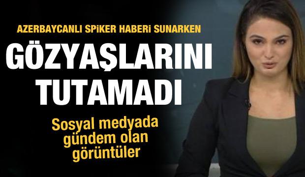 Azerbaycanli Spiker 6 Koy Kurtuldu Haberini Sunarken Agladi Dunya Haberleri