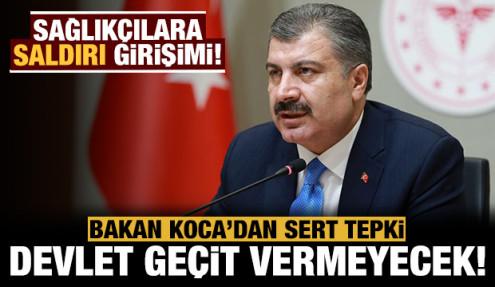 Bakan Koca'dan tepki: Devlet geçit vermeyecek