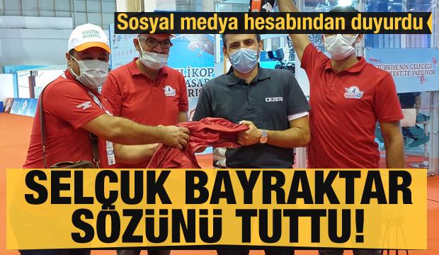 Selçuk Bayraktar sözünü tuttu! Sosyal medya hesabından duyurdu: Montu kaptırdık!