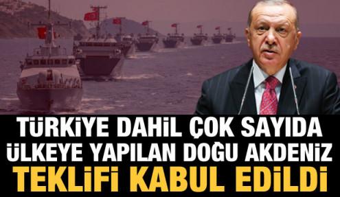AB'nin Türkiye dahil çok sayıda ülkeye yaptığı Doğu Akdeniz teklifi kabul edildi