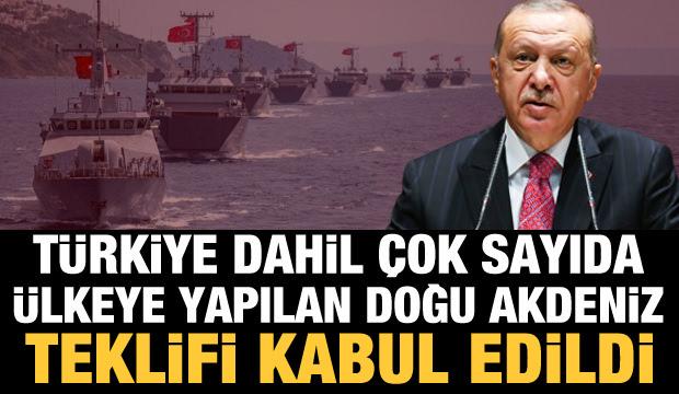 AB'nin Türkiye dahil çok sayıda ülkeye yaptığı Doğu Akdeniz teklifi kabul edildi