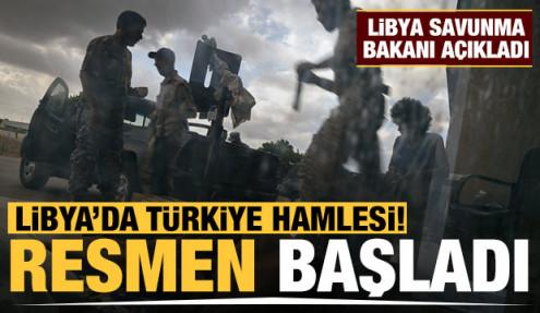 Türkiye'den Libya'da yeni hamle! Libya Savunma Bakanı açıkladı