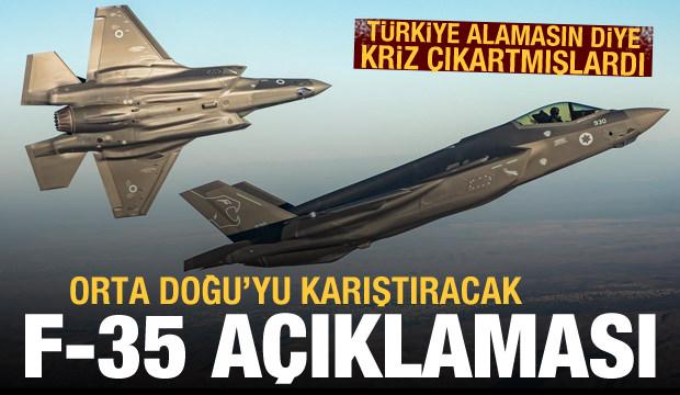 Türkiye'ye çelme takmışlardı! Orta Doğu'yu karıştıracak F-35 açıklaması