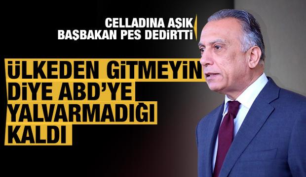 Irak Başbakanından pes dedirten sözler! 'Gitmeyin' diye ABD'ye yalvarmadığı kaldı