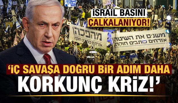 israil calkalaniyor ic savasa dogru