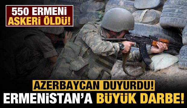 Son dakika: Azerbaycan duyurdu: 550 Ermeni askeri öldürüldü