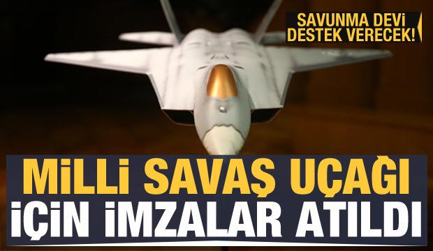 Milli Savas Ucagi Icin Imzalar Atildi Savunma Devi De Destek Verecek Ekonomi Haberleri