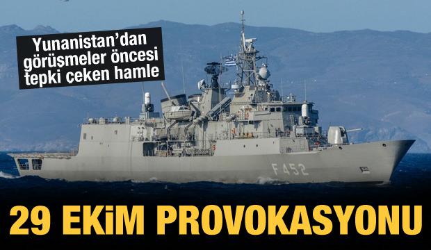 Yunanistan'dan 29 Ekim provokasyonu!