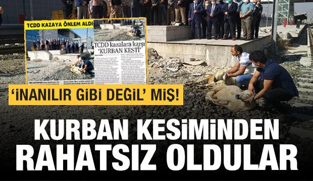 Birgün ve Cumhuriyet kurban kesiminden rahatsız oldu